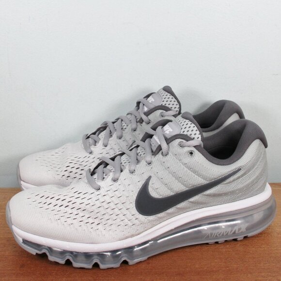 Nike Air Max 2017 Pure Platinum Running Shoes Mens 7.5 Wolf Grey main image 4